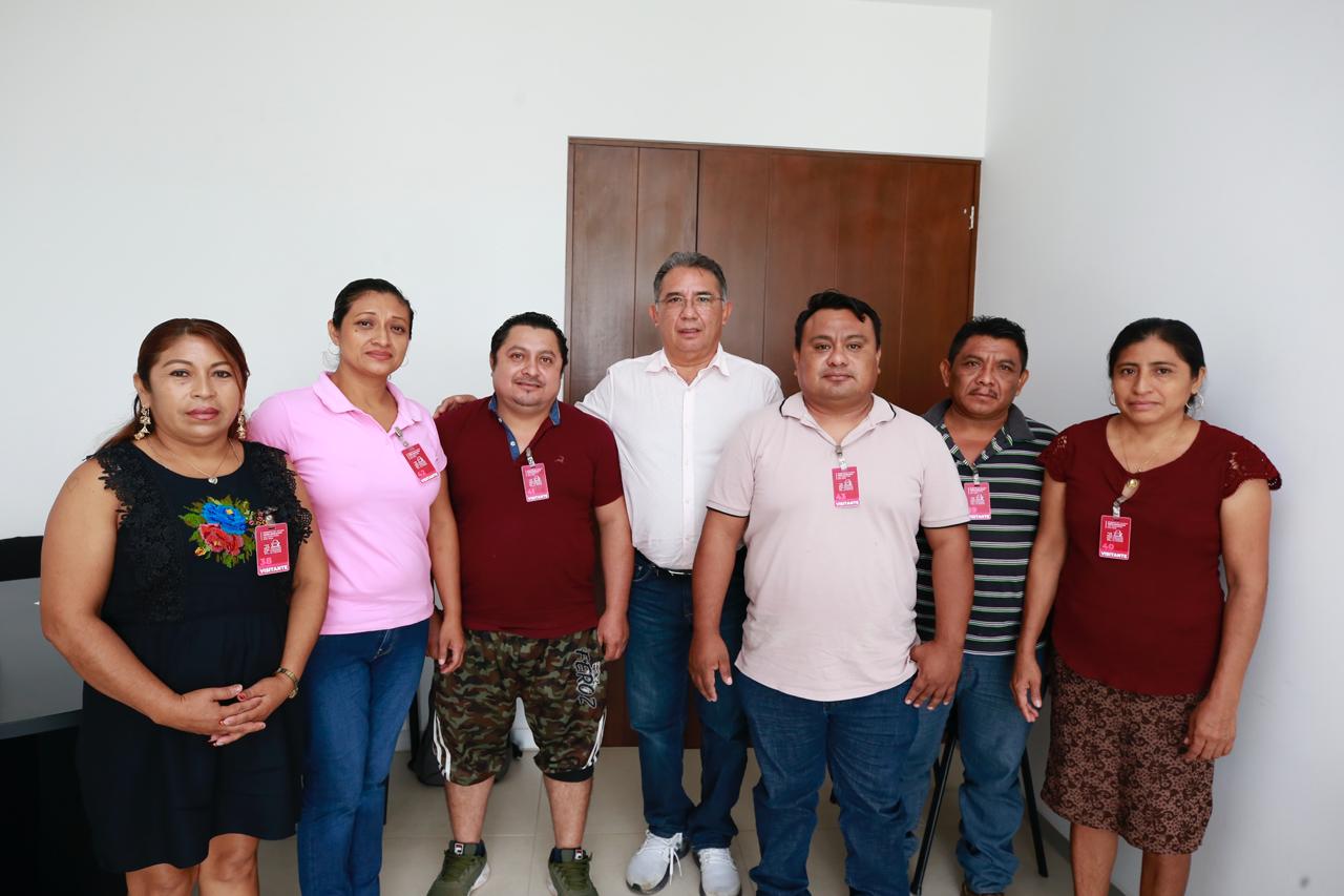 Regidores de Tahdziú, al Congreso del Estado, reportan presuntas irregularidades del alcalde Pedro Yah Sabido.